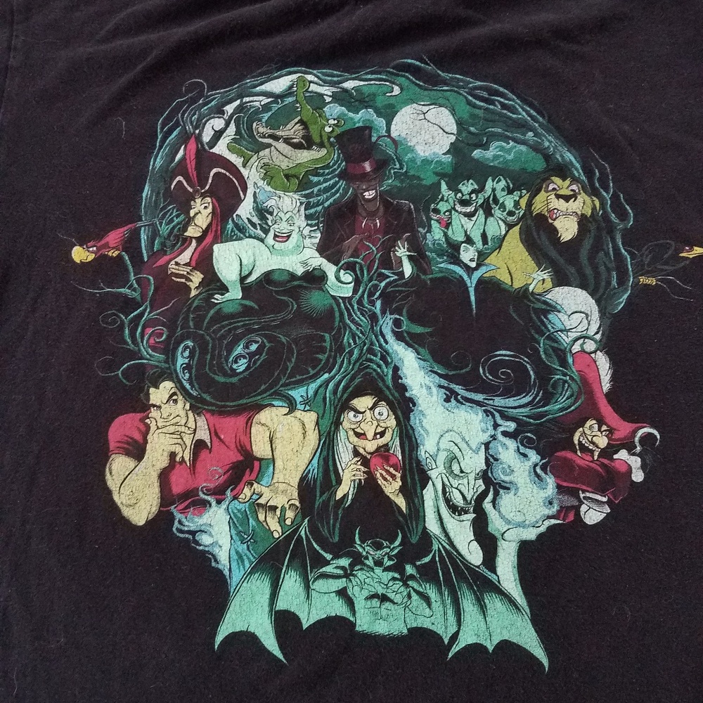 Skull Disney Villans graphic tee - Picture 2 of 7